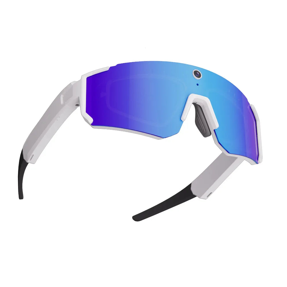 4K Polarized Sunglasses AI Smart HD 800W Camera Bluetooth Call Translation For Men Cycling Anti Glare Driving UV400 IP54 Goggles