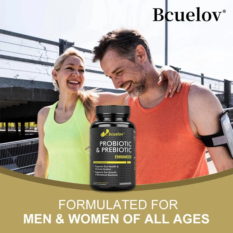 Probiotic and Prebiotic Supplements - Promote Immune and Digestive Health for Men and Women, Boost Metabolism, Gut Health