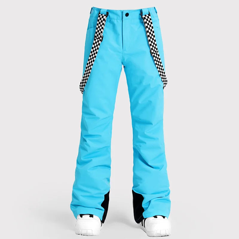 2025 Women Skiing Pants Winter Outdoor Overalls Windproof Waterproof Snow Trousers Adult Warm Ski Pants Snowboard Sport Clothing