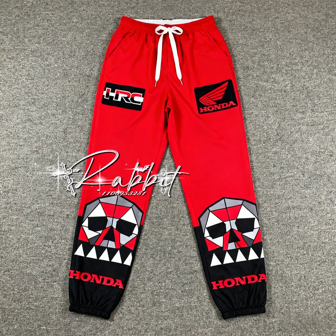 2025 Outdoor Motorcycle Racing Off Road Bicycle Riding Speed Dry Pants Men's Fashion Street Motorcycle Enthusiasts Casual Pants