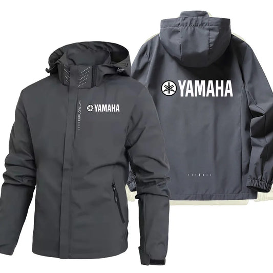 2026 Yamaha NEW Off-road Motorcycle Waterproof Jacket Men's And Women's Yamaha Logo  Outdoor Sports Hooded Zipper Jackets Coat