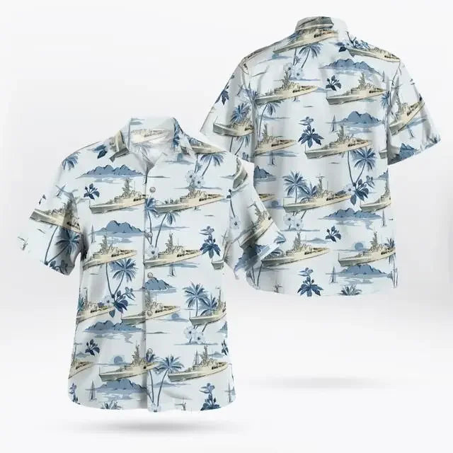 Extra-large streetwear 3d anime green short-sleeved Hawaiian shirt for men, beach summer 5xl for social men