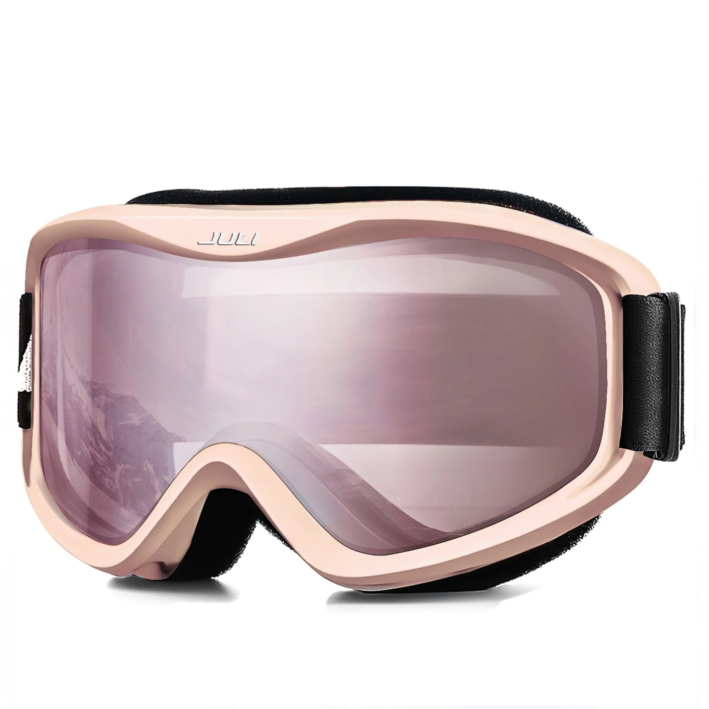 MAXJULI Brand Professional Ski Goggles Double Layers Lens Anti-fog UV400 Ski Glasses Skiing Men Women Snow Goggles