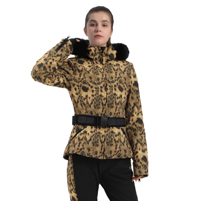 Snowboard Jackets 2025 Mountain Winter Hooded Woman Snow Jackets Outdoor Skiing Jacket Sports Outerwear Windproof Warm Tracksuit