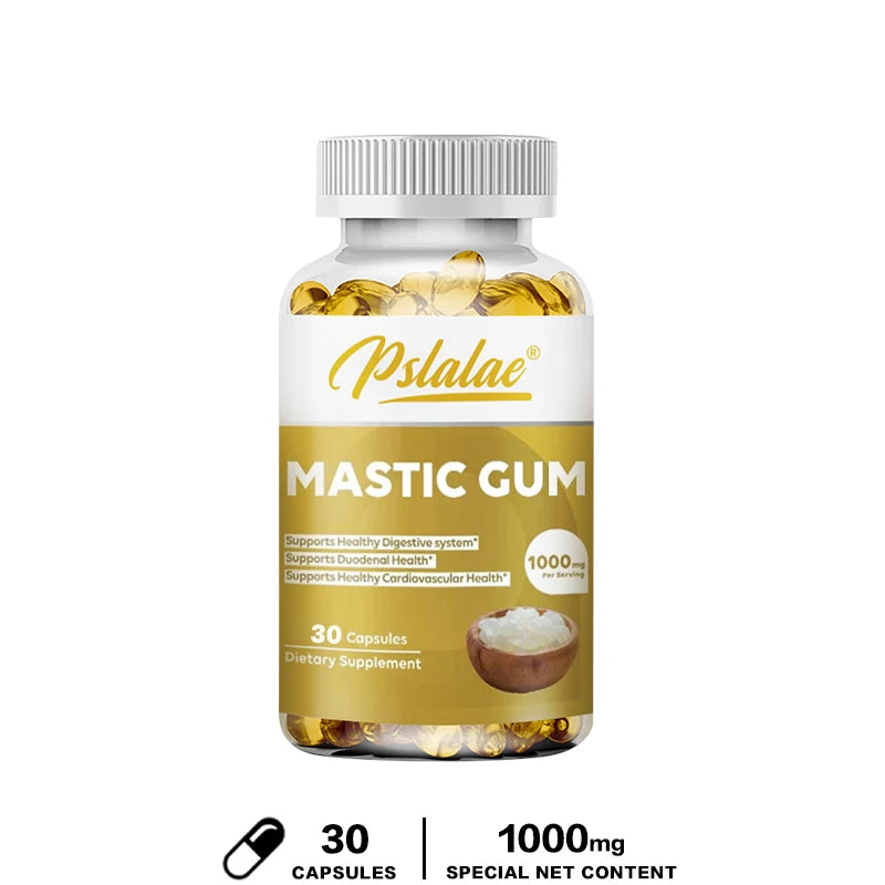 Mastic Gum Supplement - Improves Digestion, Gut and Cardiovascular Health