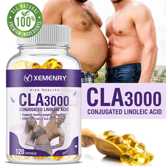 CLA Supplement - Healthy Weight Management, Increase Muscle Mass, Promote Metabolism, Anti-aging, and Maintain Overall Health