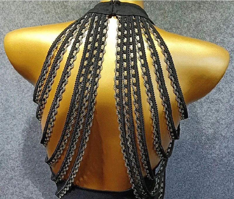 Sexy Latin Dance Dress Women Latina Salsa Latin Dance Competition Dresses Fringe Tassels Hem Backless