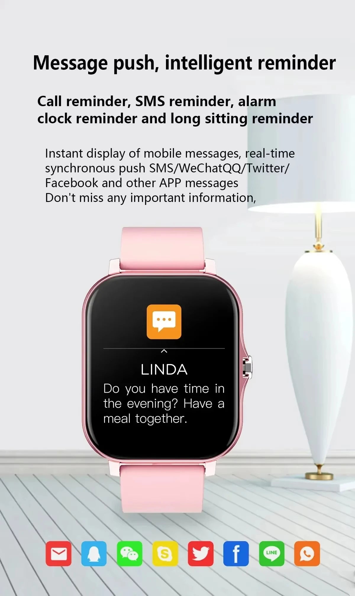 OPPO Hot Selling New Smart Watch For Men Women Newest Sport SmartWatch Faces Bluetooth Call Sports Fitness Phones Android iOS