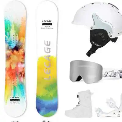 2023 New Design Beginner Ability Powder Freeride Snowboard Snowboarding Supplies With Binding