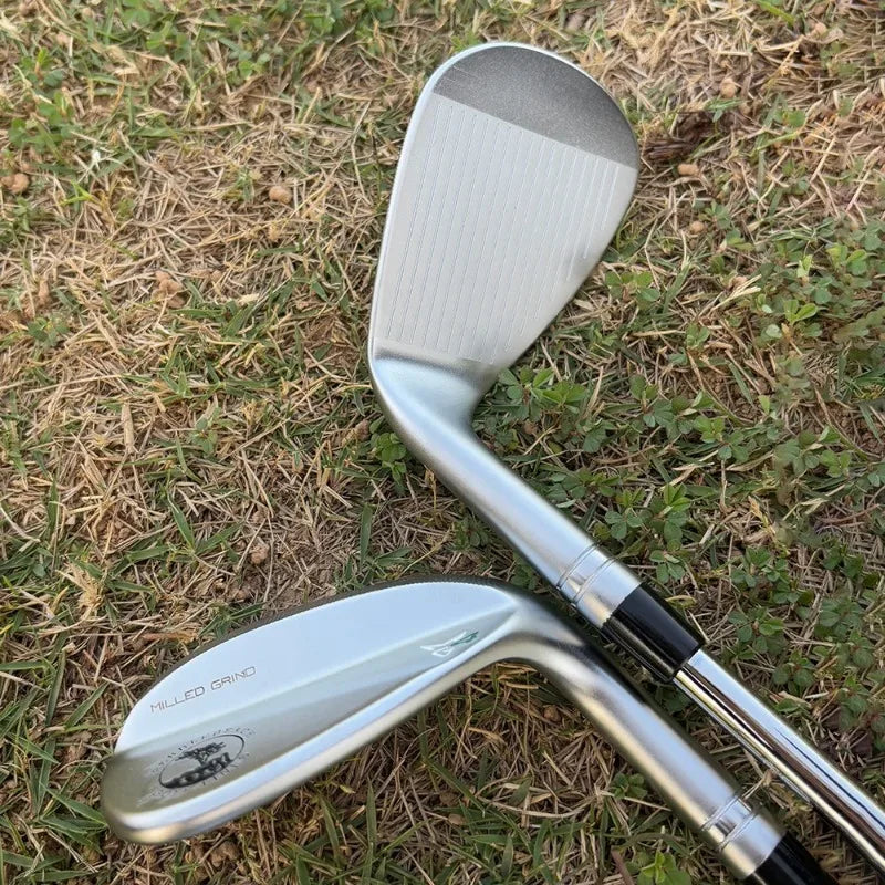 1pc Golf club Wedges 52 56 60 Degrees Silvery With Stiff Flex Steel Shaft And Milled Face, Right Hand Golf Sand Wedge