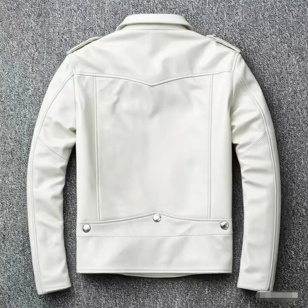 Men's PU Motorcycle Leather Jacket Thickened Autumn New Style Casual Versatile Slim Fit Large Size Men's Leather Jacket