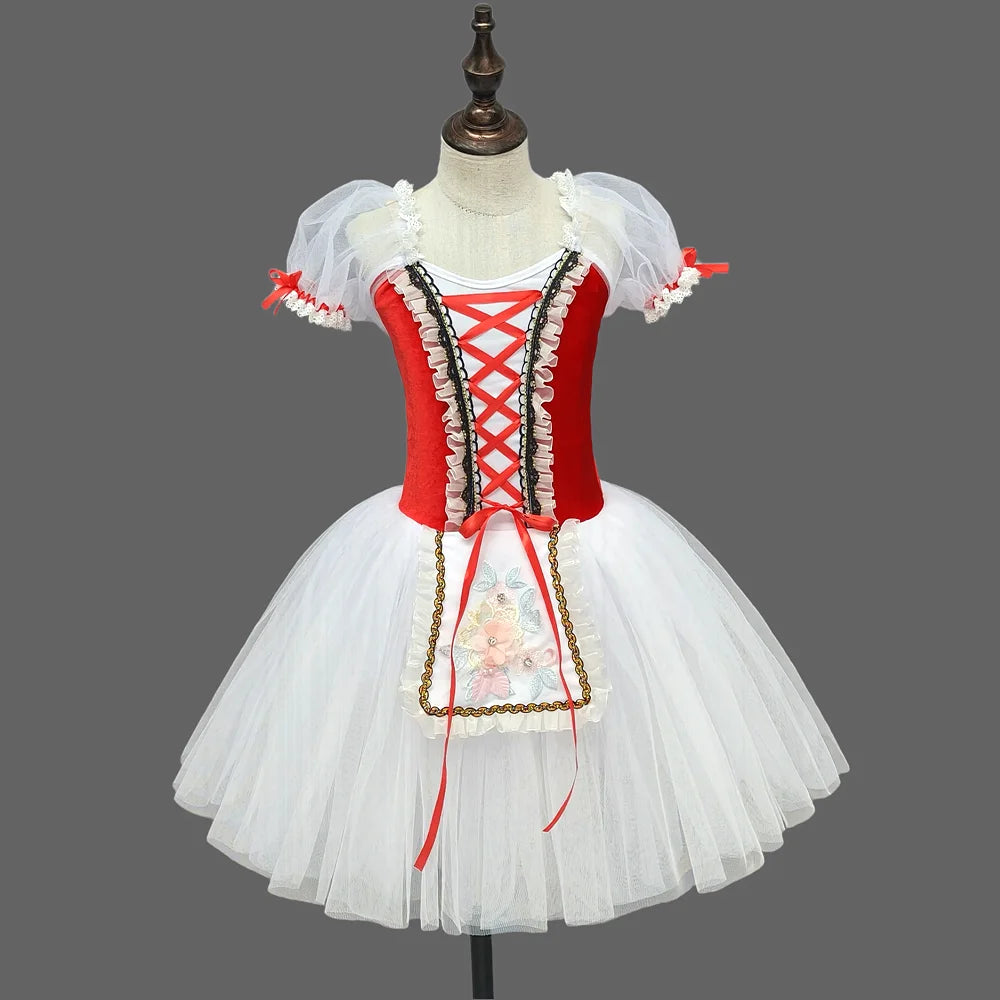 Children's ballet skirt girls' dance skirt campus dance programs ballet dancer costumes stage collective performance costumes