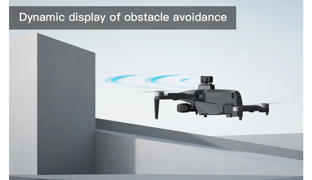 L600 PRO MAX / PRO GPS Drone Professional 4K HD Dual Camera 3-Axis PTZ Brushless Obstacle Avoidance 5G WIFI RC Quadcopter Toys
