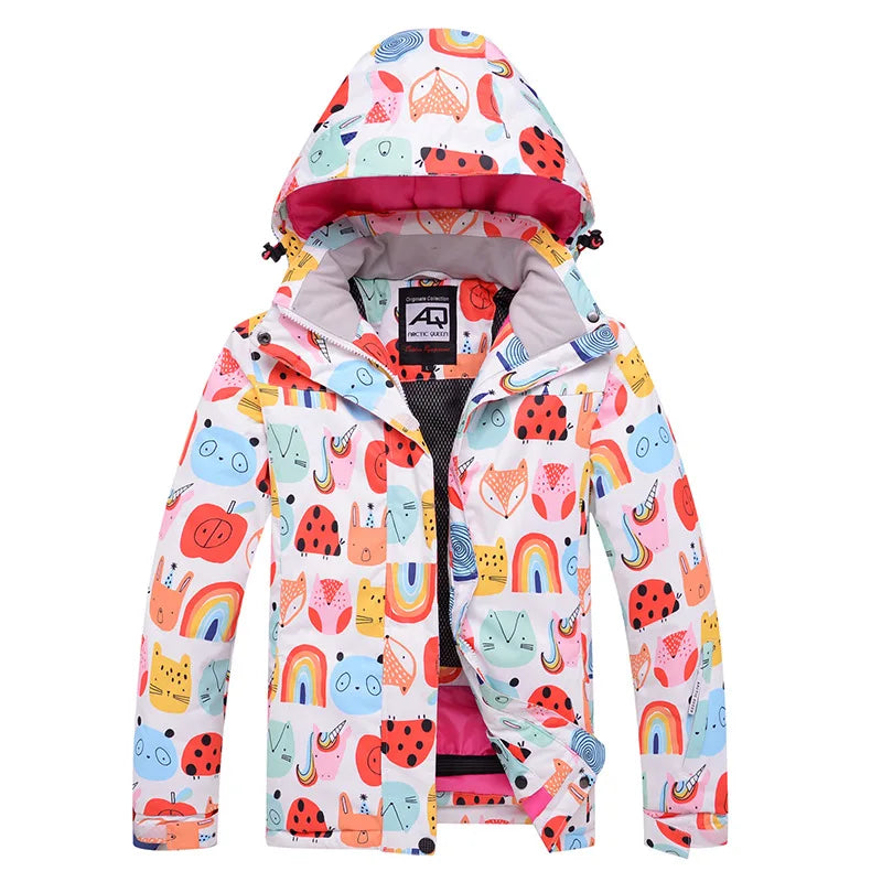 -30 Degrees Winter Thermal Warm Ski Jacket Women Waterproof Windproof Snowboard Coat Snow Costumes Female Skiing Suit 10 Colors
