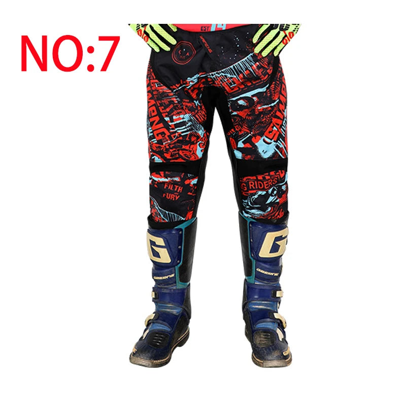 motocross pants  MX pant DH MTB Dirt Bike ATV Enduro Moto gear set Off Road Equipment