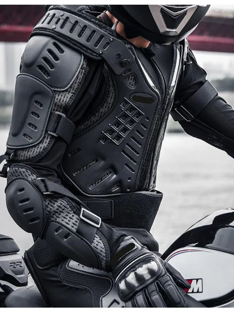 Summer Motorcycle Jacket Body turtle Armor Riding Protection Suit Motocross Racing Armour Body Protective Pad Jackets men women