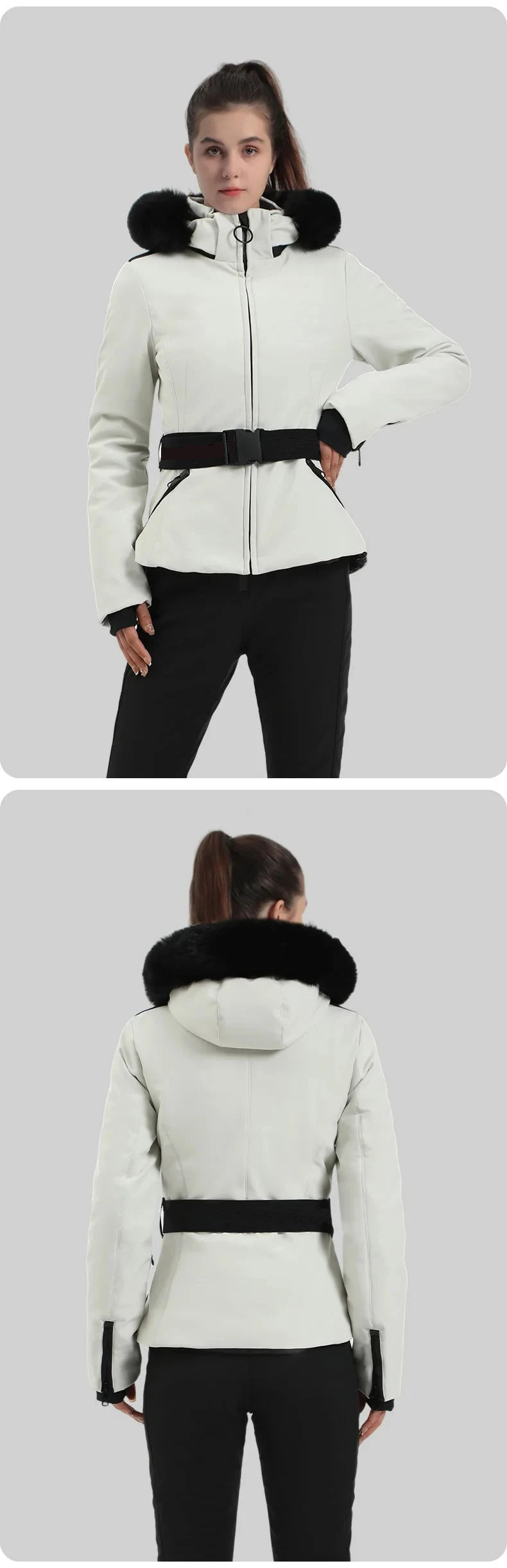 Snowboard Jackets 2025 Mountain Winter Hooded Woman Snow Jackets Outdoor Skiing Jacket Sports Outerwear Windproof Warm Tracksuit