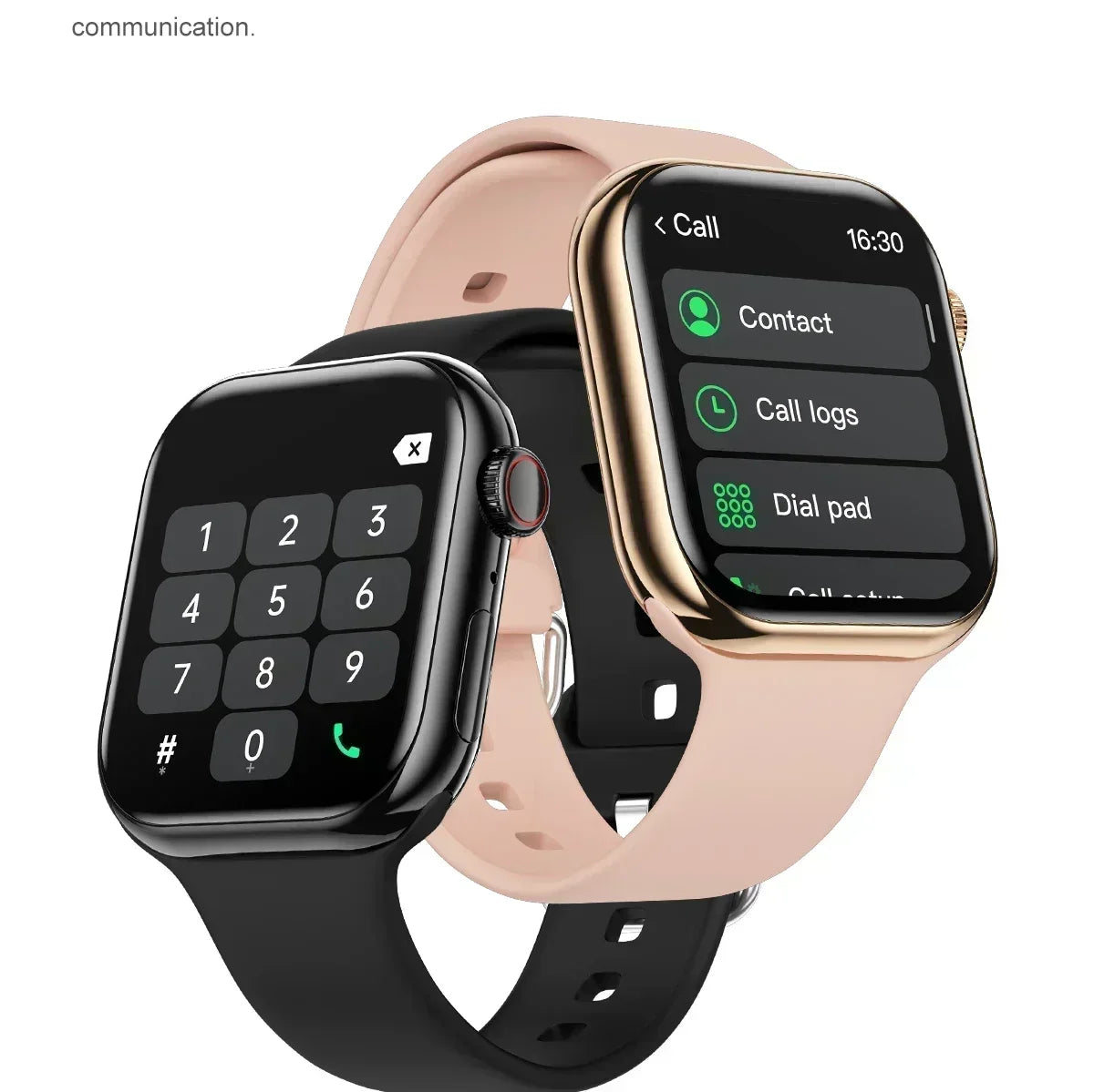 New Watch 10 Smart Watch Men Body Temperature BT Call NFC Always on Display GPS Sport Watches Women Smartwatch For Apple Android