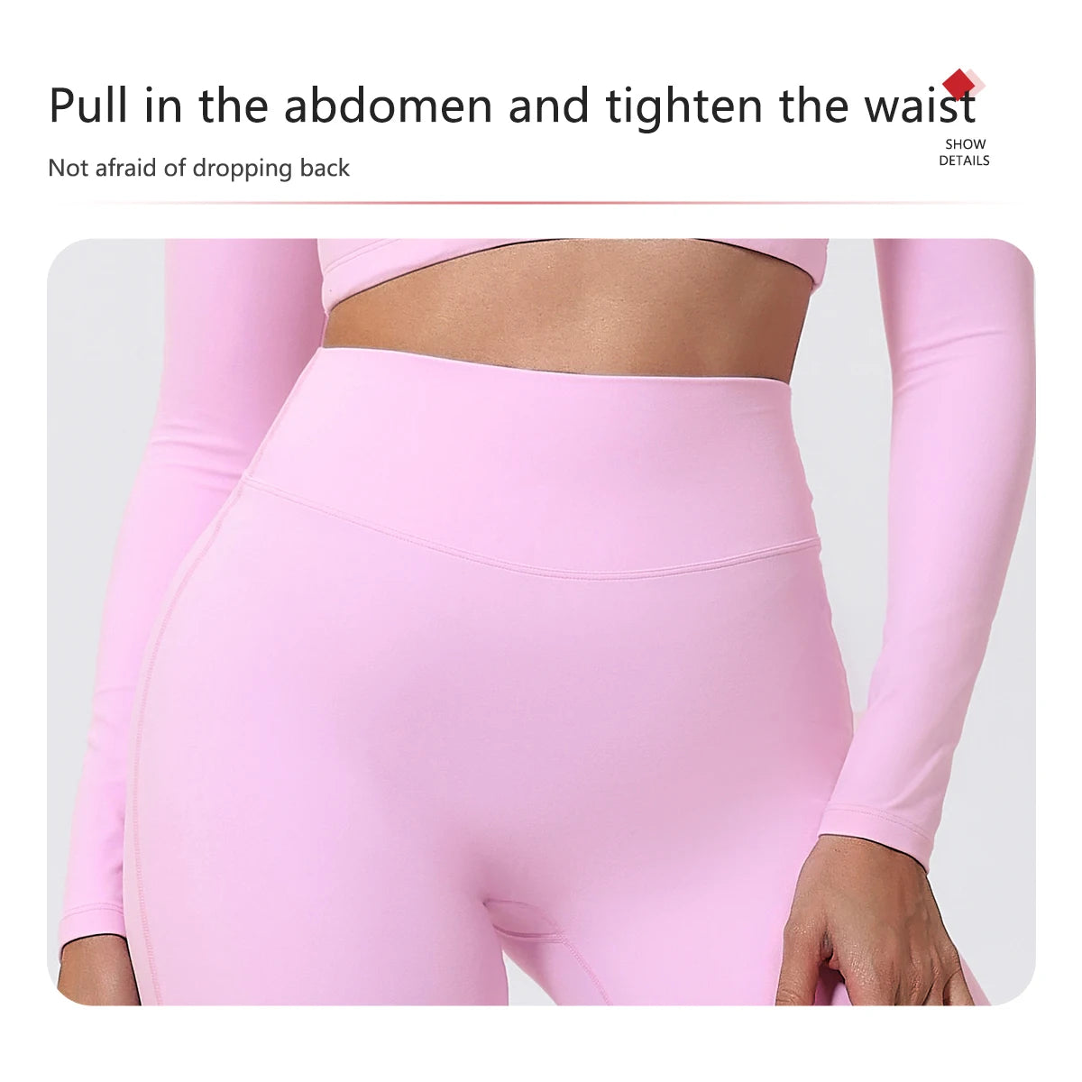 Hearuisavy Women Straight-Leg Sports Pants Gym Clothing Naked Feeling Compression Wide Leg Yoga Leggings Pilates Fitness Tights