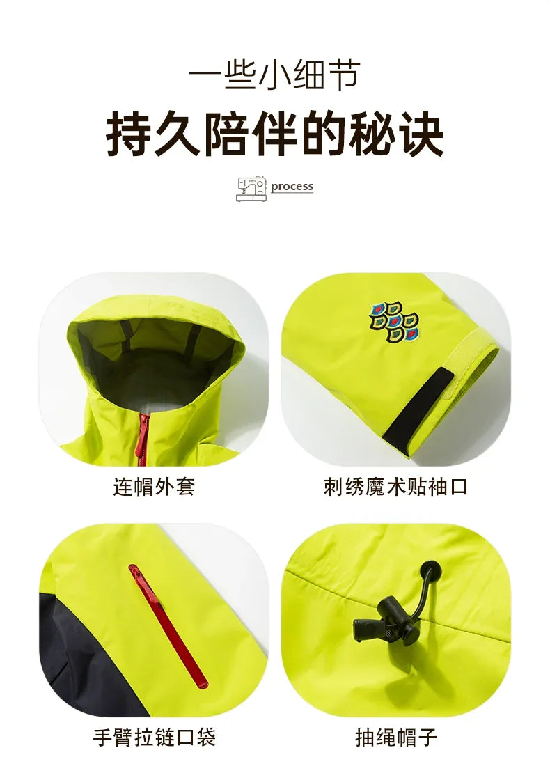 ARC Storm Jacket Outdoor Fashion All-in-one Fishing Men's Travel Camping Sports Skiing Storm Climbing Trend Storm Jacket