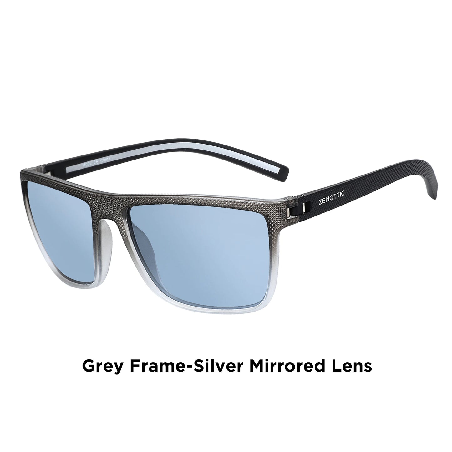ZENOTTIC Retro Square Polarized Prescription Sunglasses Fashion Lightweight TR90 Progressive Optical Sun Glasses for Women Men