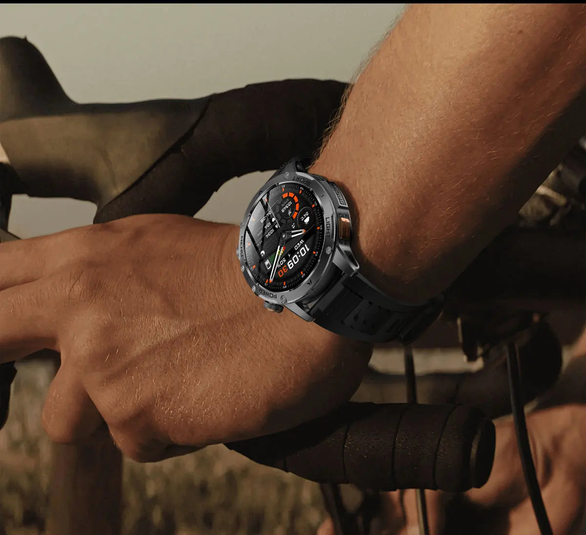 2025 Men 1.7-inch AMOLED Screen Smart Watch 1000mAh Battery Heart Rate Bluetooth Call NFC GPS Tracker Sports Fitness Watches New