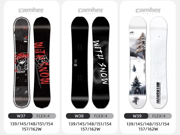 Snowboard set full set, adult, fast wear retainer, snowboard shoes all-round board