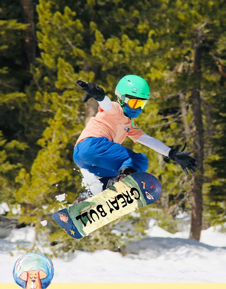 Children's Snowboard Set Baby Snowboard Boys and Girls Snowboard New Ski Equipment