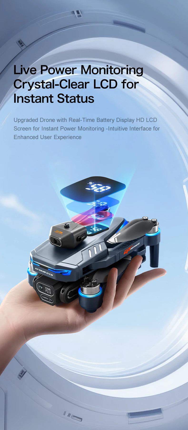 2026 New GT8 Drone GPS 8K Professional HD 360° Dual Cameras 5G WIFI Brushless Motors Obstacle Avoidance Foldable Quadcopter Toys