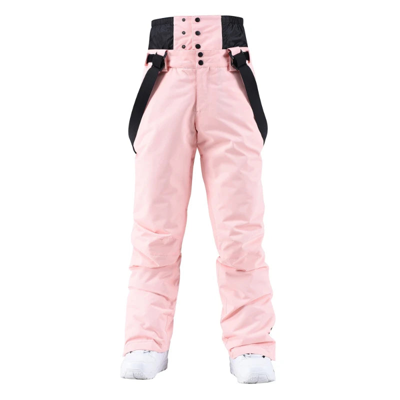 New Winter Ski Pants Men Outdoor Windproof Waterproof Warm Work Pants Women Single Board Breathable Loose Sports Snow Pants