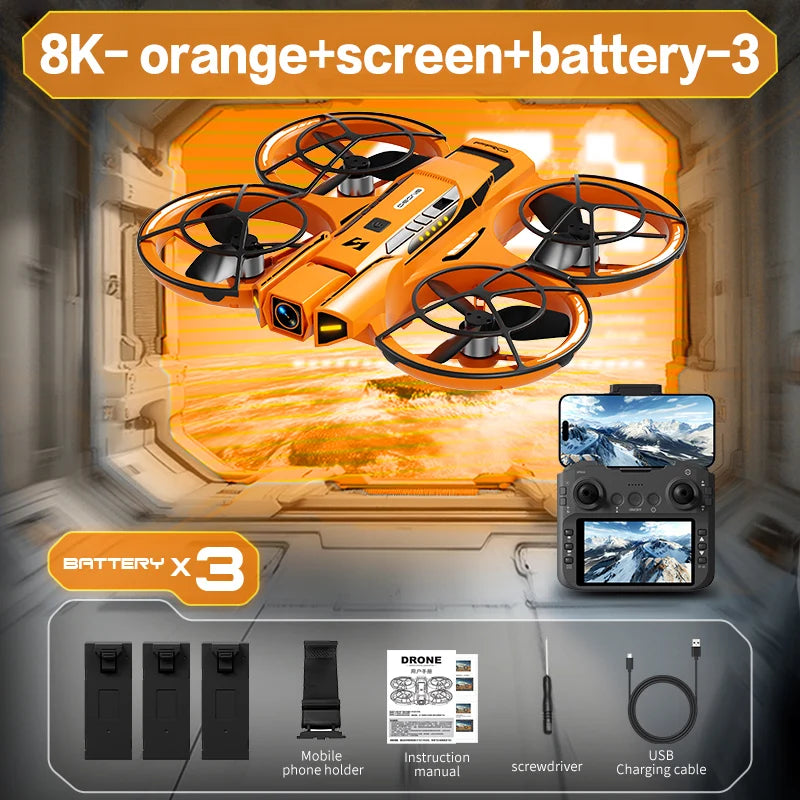 Original A21Pro Mini Drone 8K GPS Professional HD Aerial Photography Remote Control Aircraft 5G HD Camera Quadcopter Toy UAV