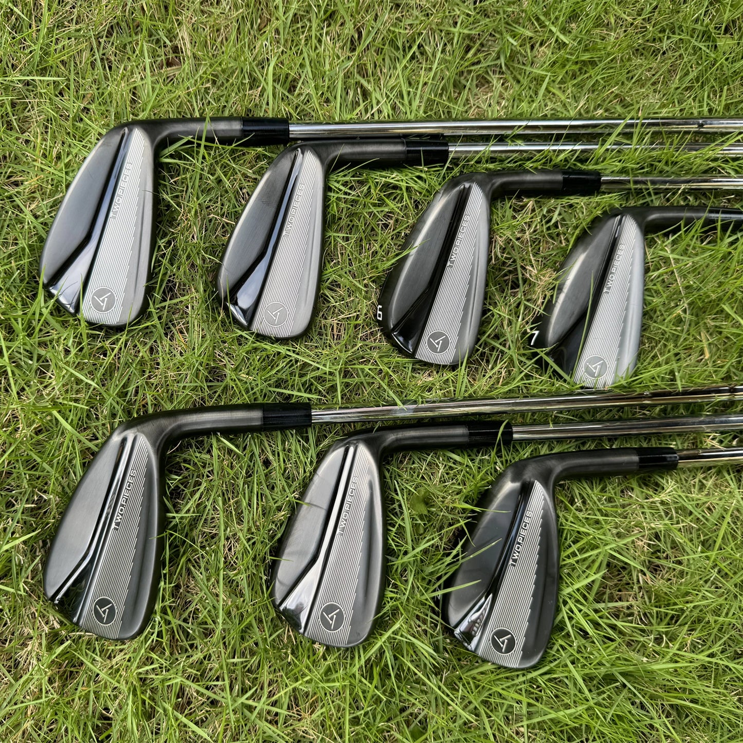 Calong Yamahero S880 Golf Irons Set Black / Golden 4 5 6 7 8 9 P With Steel Shaft Hollow Design Top Golf Clubs