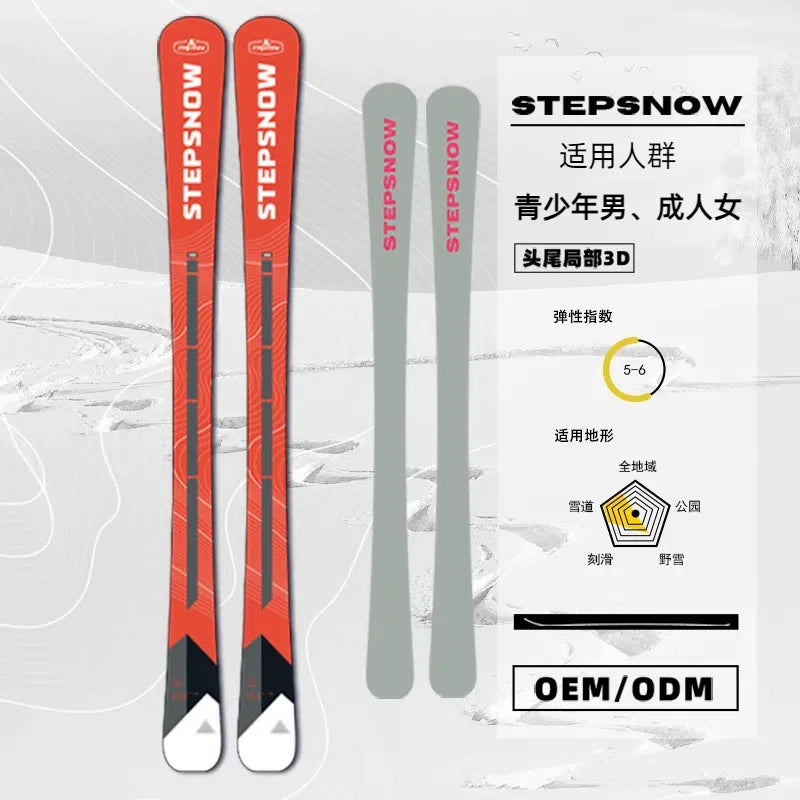 More Sizes Optional Novice Skiing Work New Snowboard Men's and Women's Entry-Level Outdoor Skiing Double Board All-around Board