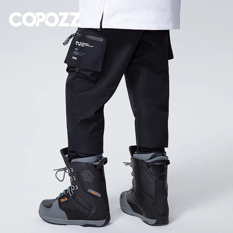 COPOZZ Brand Winter Ski Pants Women Outdoor Sports High Quality Windproof Warm Snow Trousers Winter Ski Snowboard Pants