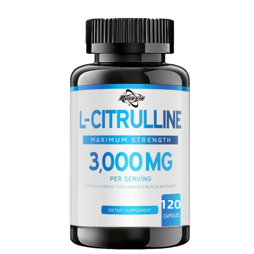 L Citrulline 3000mg Supplement ( Capsules) Support L Arginine & Nitric Oxide Pills - L-citrulline For Men &amp