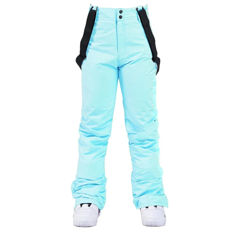 Winter Outdoor Mountain Waterproof Ski Pants For Men Women’s High Quality Windproof Warm Snow Trousers Ski Snowboarding Pants