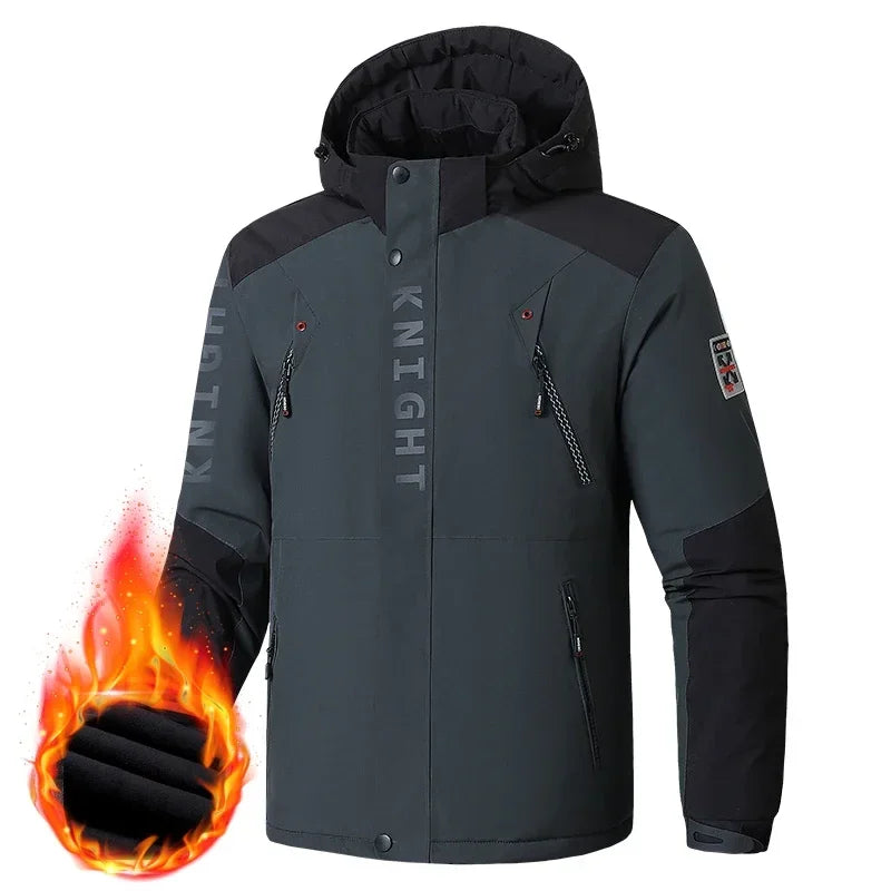 Winter Ski Suit Men Snow Parkas Super Warm Windproof Outdoor Sports Skiing Fleece Jackets and Pants Male Snowboard Wear Overalls