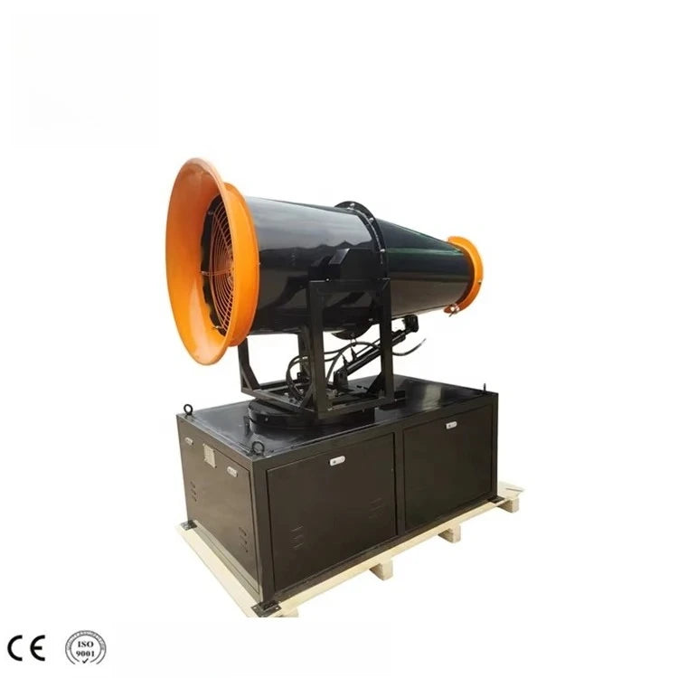 High Safety Engine Gear Fog Cannon | CE ISO Certified Dust Suppression Equipment for Mining, Ash Unloading & Waste Disposal