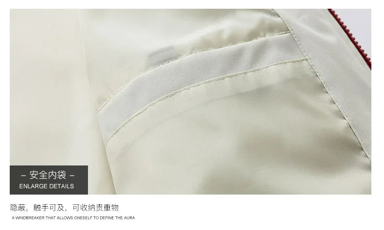 Gorpcore Waterproof Jacket Mens Couple's Ski Oversized Zipper Pocket Windbreaker Autumn High Quality Travel Camping Hooded Coats