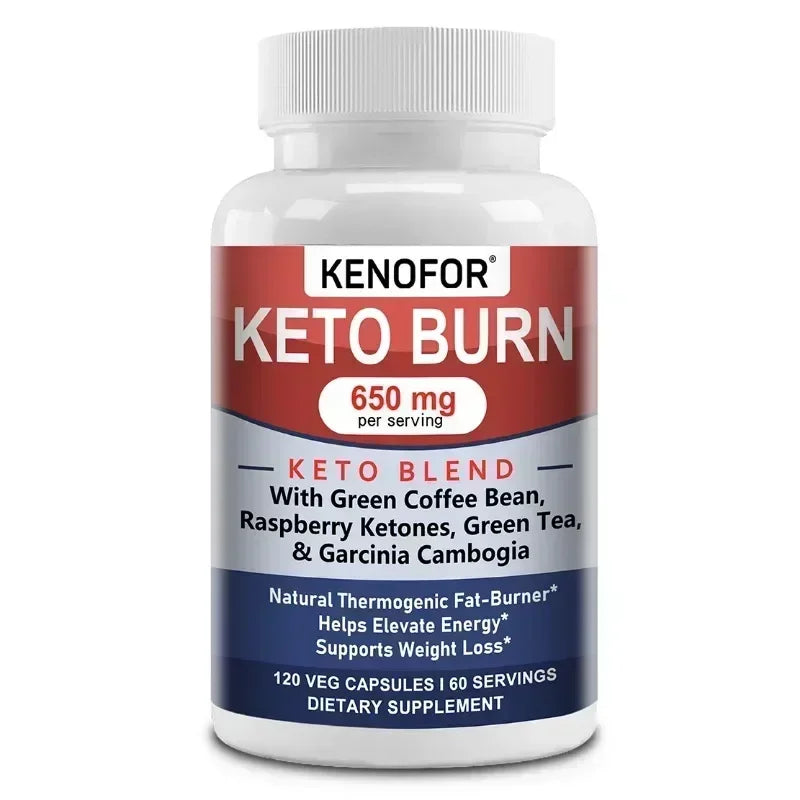 Effective Keto Weight Loss Capsules, Thermogenic Fat Burners for Men and Women, Ketone Supplement for Ketosis and Focus