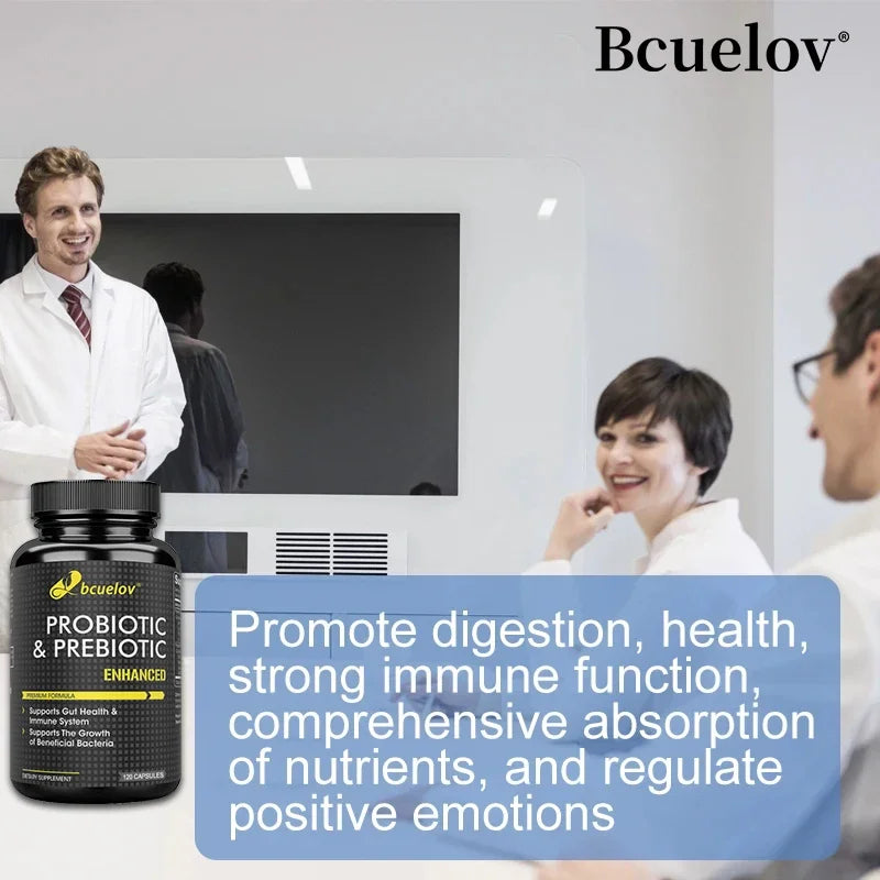 Probiotic and Prebiotic Supplements - Promote Immune and Digestive Health for Men and Women, Boost Metabolism, Gut Health