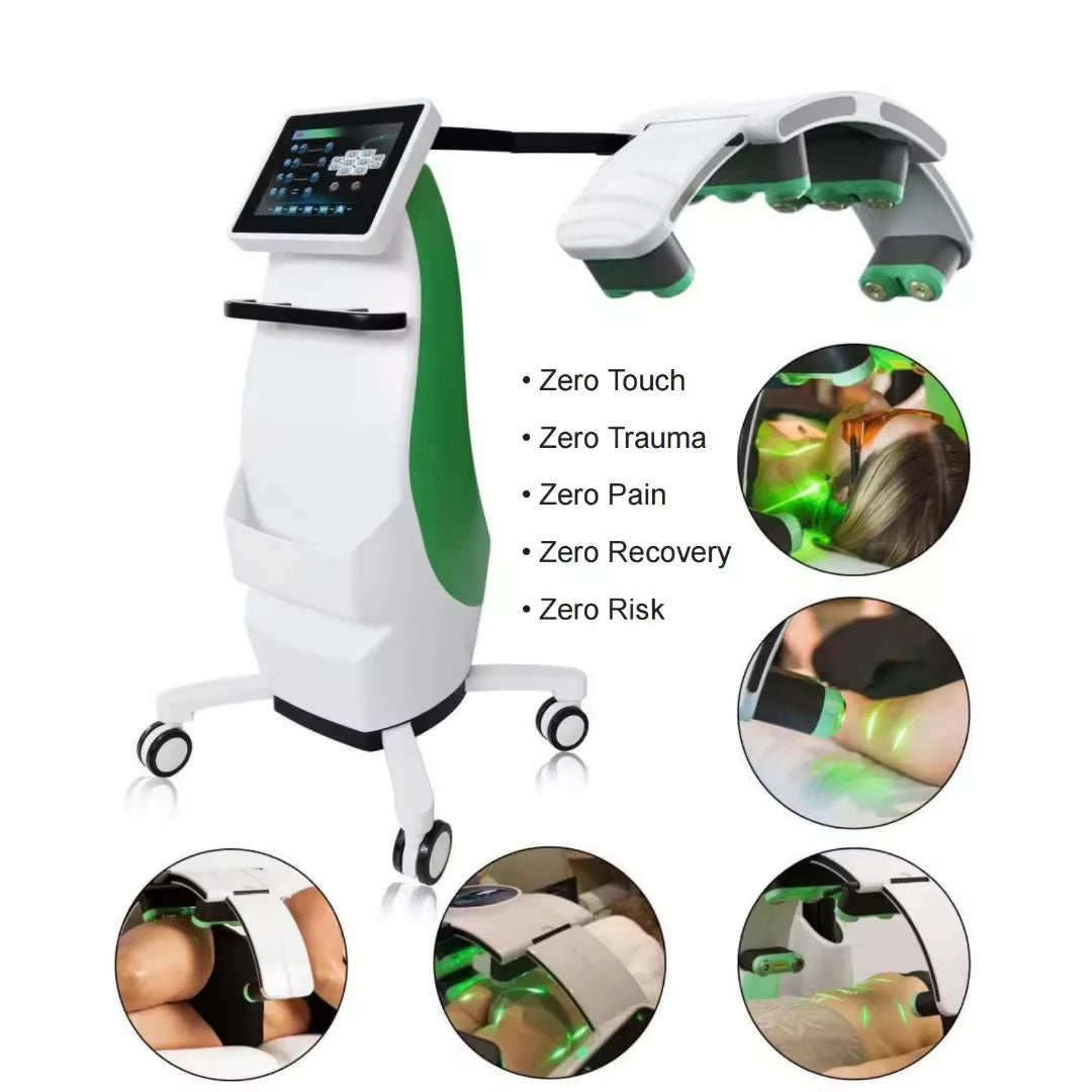 10D Master Non-invasive Weight Loss Slimming Machine Cellulite Fat Reduction Body Shape Pain Relief Physiotherapy
