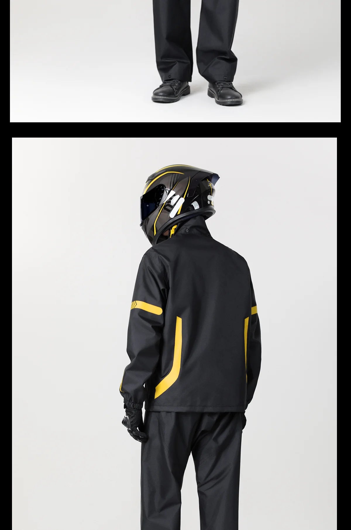 2026 New Model Motorcycle Raincoat Suit  Raincoat Set For Motorcycle Riding Clothing Against Heavy Rain Reflective Raincoat