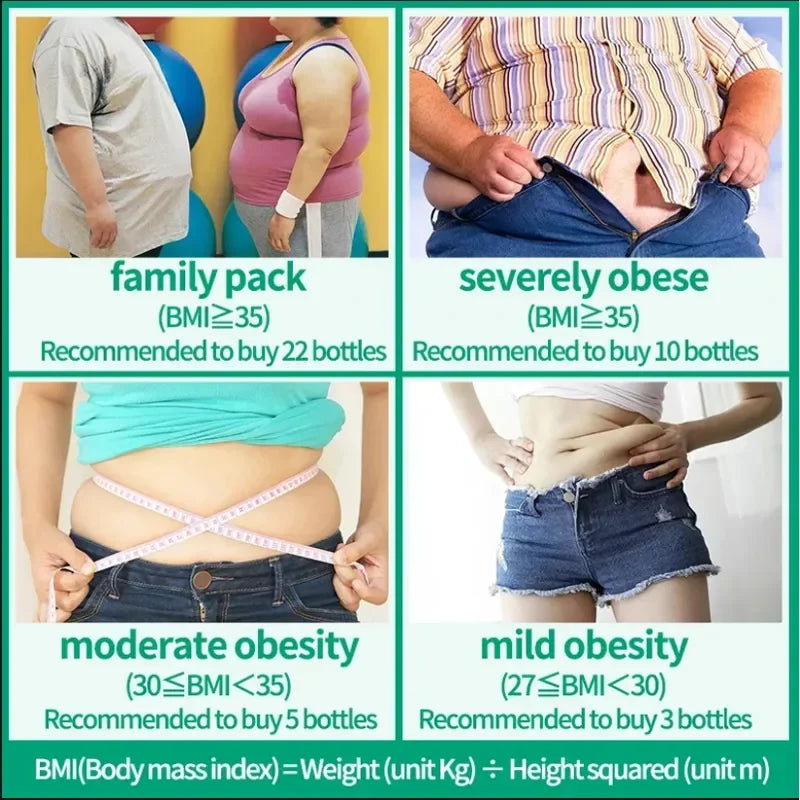 Weight Loss capsule Fat Burning Cellulite Slimming Products for Men & Women Herbal Extract Diet pills Detox Decreased Appetite