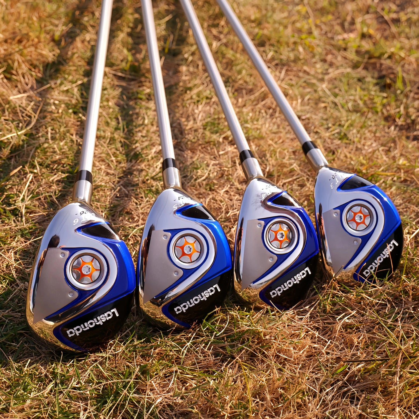Golf Club Lashonda Hybrid/Utility Wood   SR Flex Carbon Shaft, Stainless Steel Head   Low and Deep Center of Gravity, High Forgi