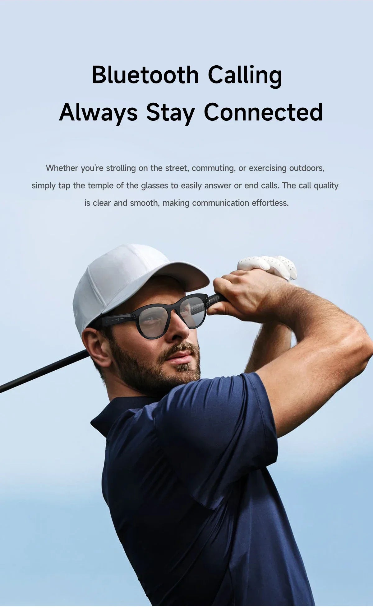 New Smart Glasses Men 8MP Camera WiFi Bluetooth Touch Control IP65 Waterproof AI Translation Noise Cancelling AI Glasses Women
