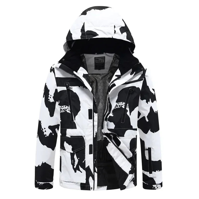 2025 new Ski Suit For Men Winter Windproof Waterproof Thick Warm Skiing Jacket Snow Pants Outdoor Male Snowboarding Clothing