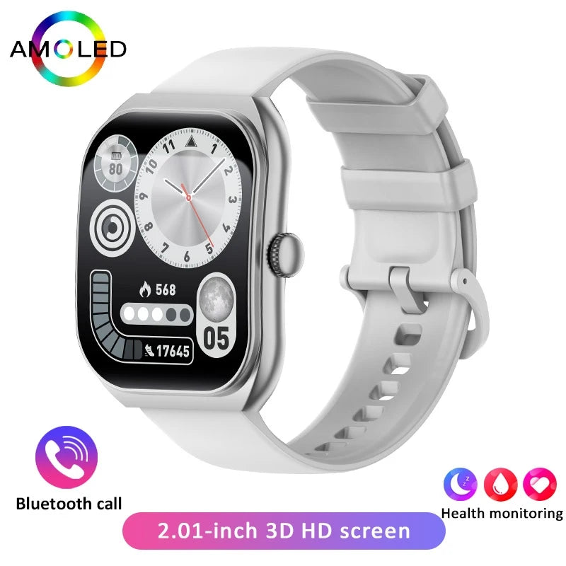 2026 New Bluetooth Call Smart Watch Women Customisable Dials Waterproof Sports Fitness Tracker Fashion Ladies' Smartwatch+Box