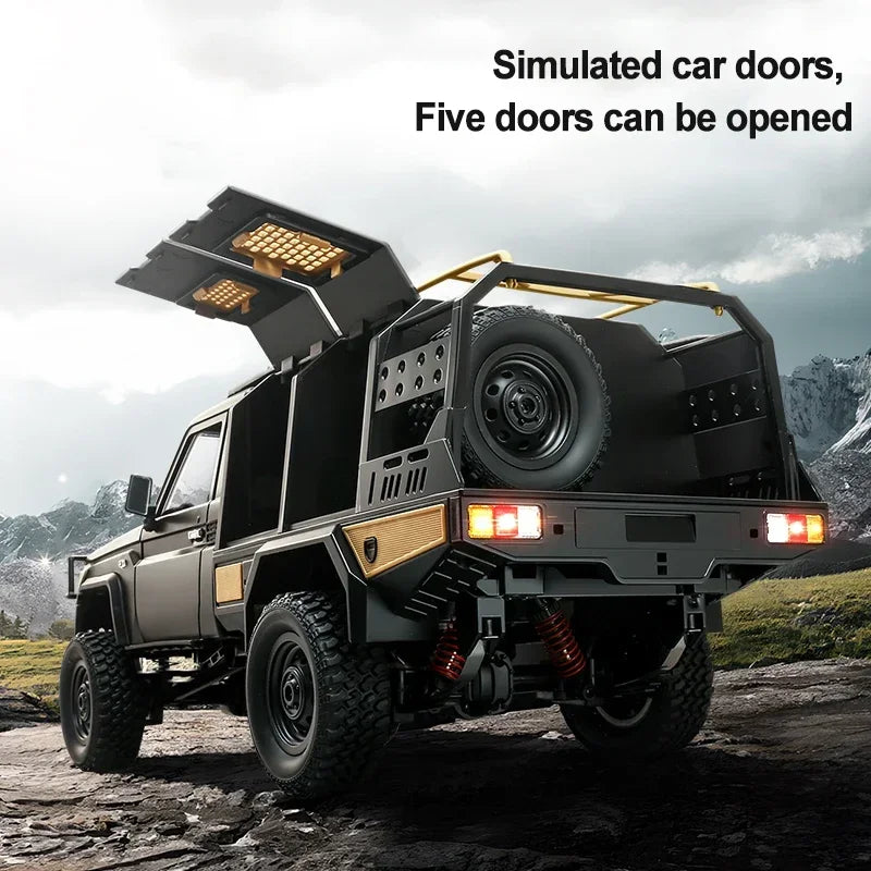 MN82S RC Crawler 1/12 Full Scale LC79 RC Pickup Short Truck 4WD Remote Control Climbing Off-road Car Toys for Kids Adults Gifts