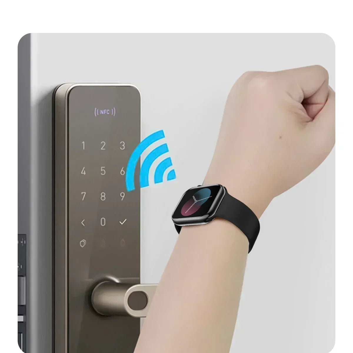 New Watch 10 Smart Watch Men Body Temperature BT Call NFC Always on Display GPS Sport Watches Women Smartwatch For Apple Android